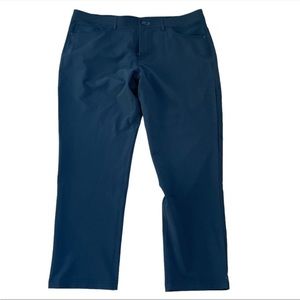 Public Rec Mens Work Day Straight Leg Pants 38x30 Flat Front Black